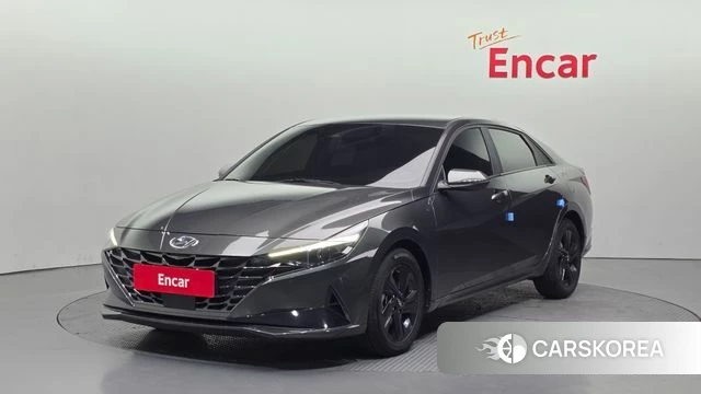 Hyundai Avante Hybrid (CN7) 2020 Серый из Кореи