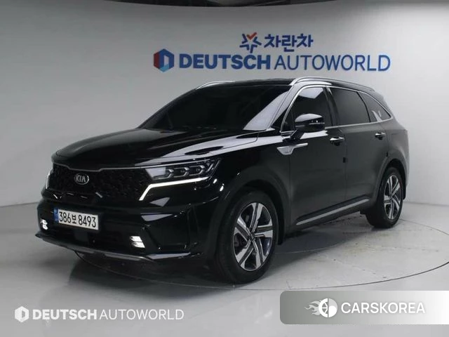 Kia Sorento 4th Generation 2021 Черный из Кореи