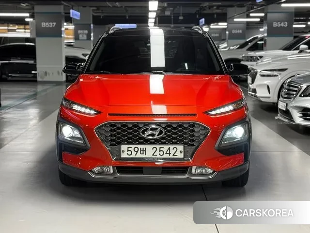Hyundai Kona 2018 Красный из Кореи