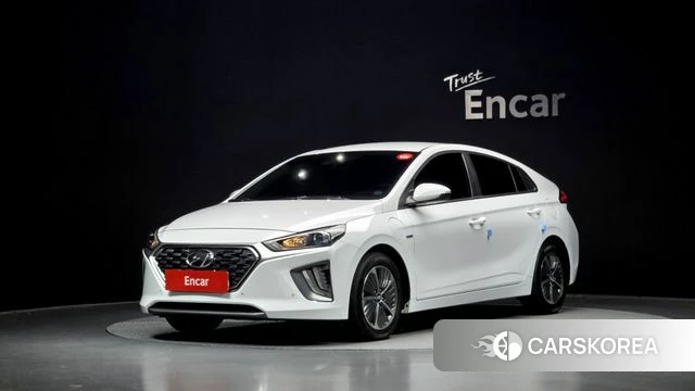 Hyundai The New Ionic Hybrid 2019 Белый из Кореи