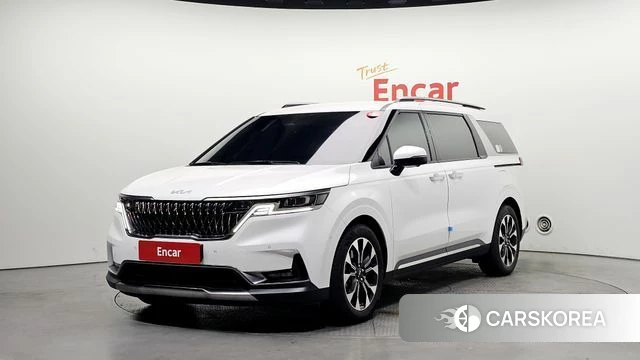 Kia Carnival 4th generation 2023 Белый из Кореи