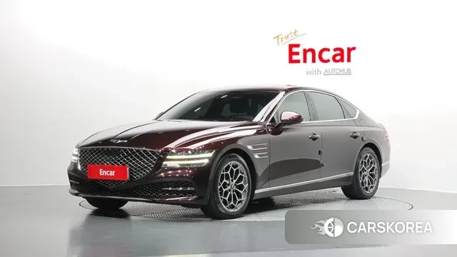 Genesis G80 (RG3) 2021 Красный из Кореи