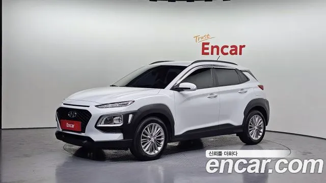 Hyundai Kona 2018 Белый из Кореи