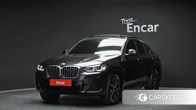 BMW X4 (G02) 2022 Серый из Кореи