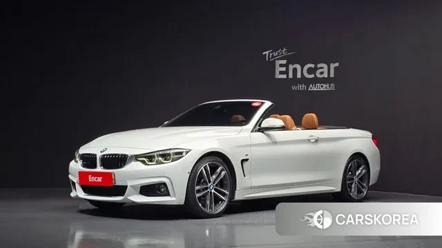 BMW 4 Series (F32) 2018 Белый из Кореи