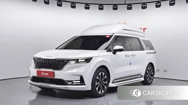 Kia Carnival 4th generation 2023 Белый из Кореи