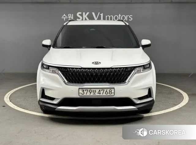 Kia Carnival 4th generation 2021 Белый из Кореи