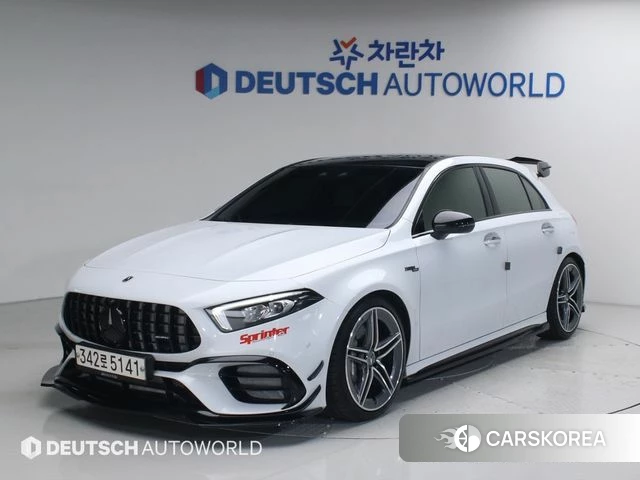 Mercedes-Benz A-Class W177 2021 Белый из Кореи