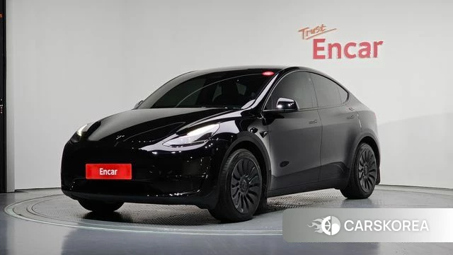 Tesla Model Y 2024 Черный из Кореи