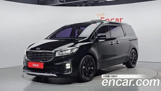 Kia The New Carnival 2019 Черный из Кореи