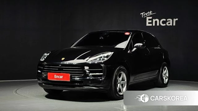 Porsche Macan 2021 Черный из Кореи