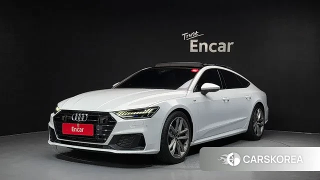 Audi A7 (4K) 2020 Белый из Кореи