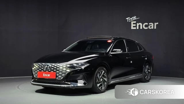 Hyundai The New Grandeur IG Hybrid 2021 Черный из Кореи