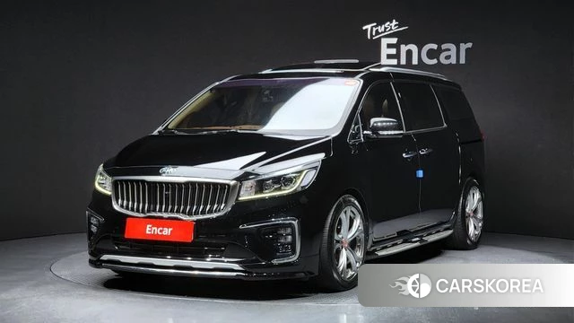 Kia The New Carnival 2019 Черный из Кореи