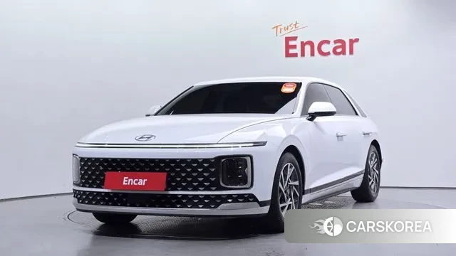 Hyundai Grandeur Hybrid (GN7) 2023 Белый из Кореи