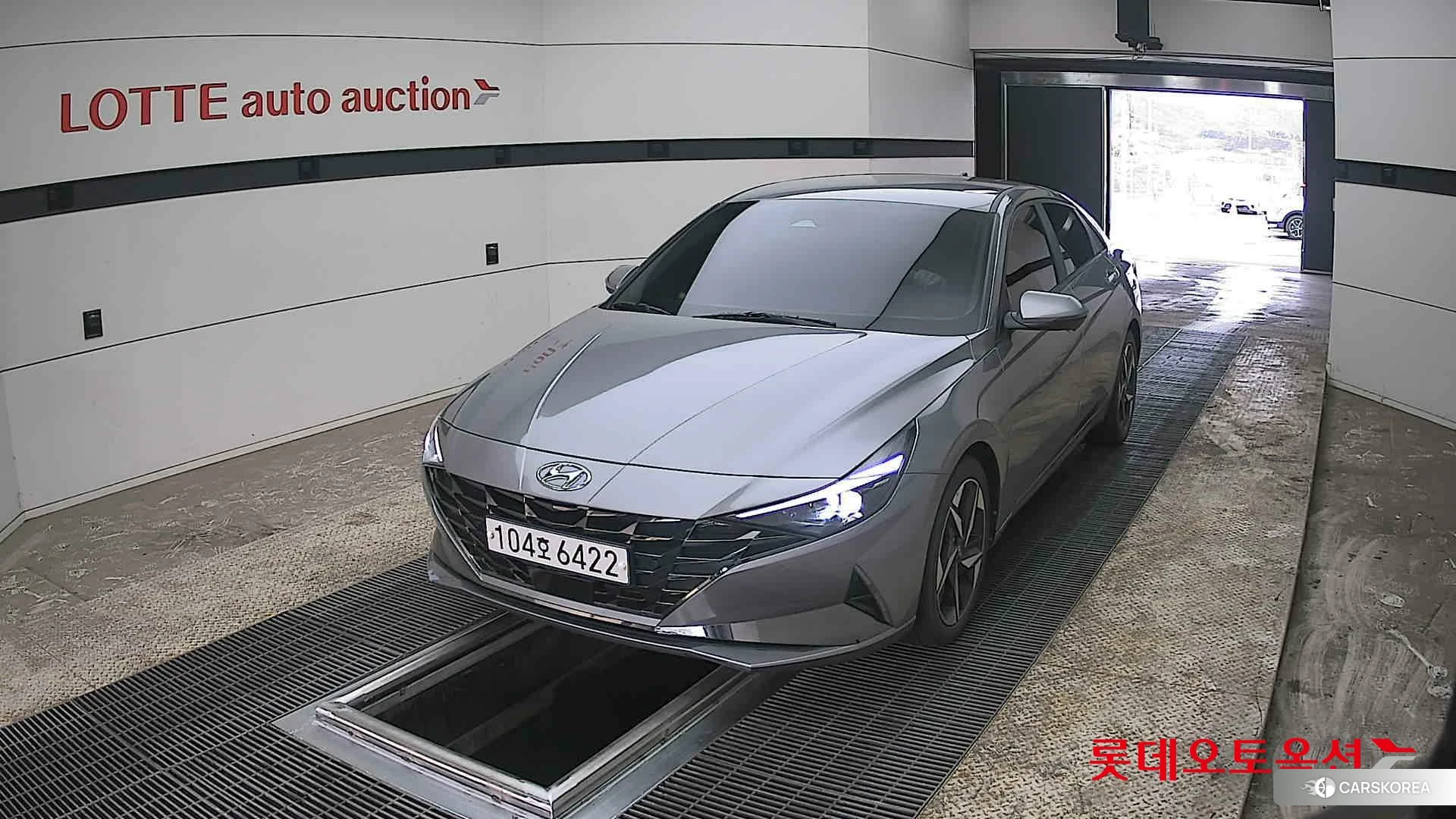 Hyundai Avante 2021 Fluid Metal из Кореи