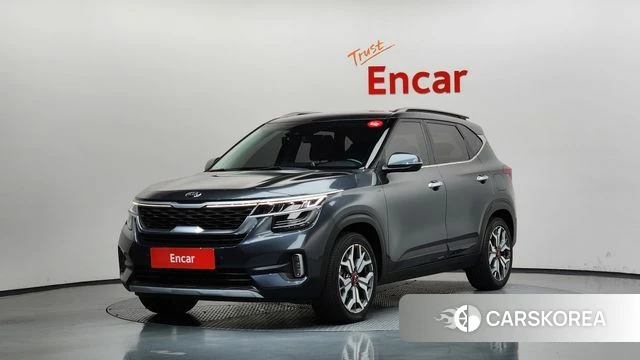 Kia Seltos 2020 Серый из Кореи