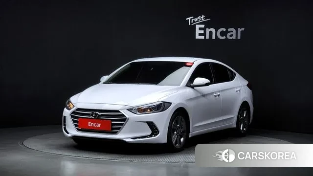 Hyundai Avante AD 2018 Белый из Кореи