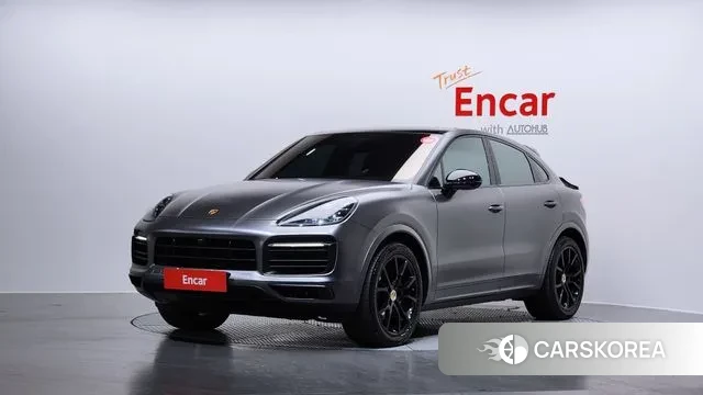 Porsche Cayenne (PO536) 2021 Серый из Кореи