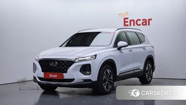 Hyundai Santa Fe TM 2018 Белый из Кореи