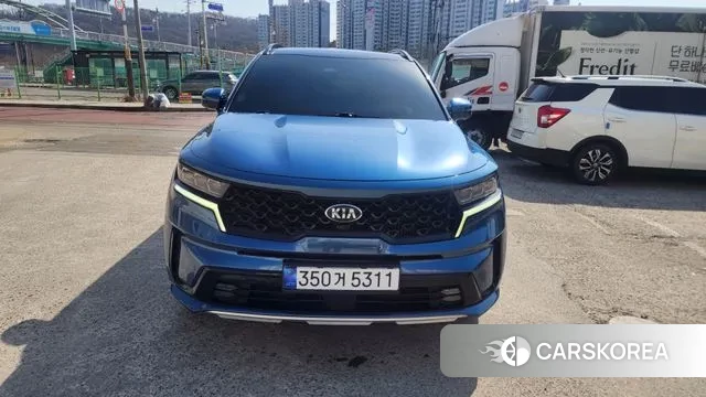 Kia Sorento 4th Generation 2021 Синий из Кореи