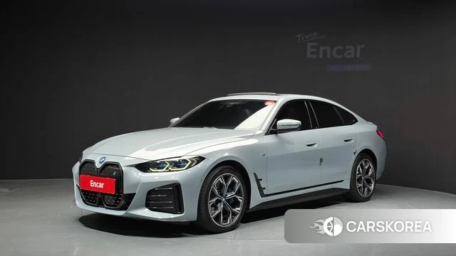 BMW i4 2023 Серебристо-серый из Кореи