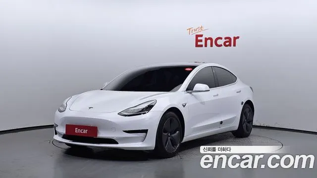 Tesla Model 3 2020 Белый из Кореи