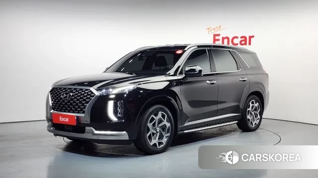 Hyundai Palisade 2022 Черный из Кореи