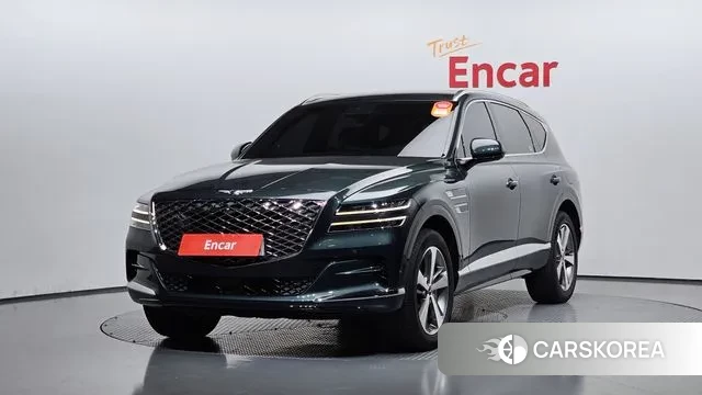 Genesis GV80 2022 Темно-зеленый из Кореи