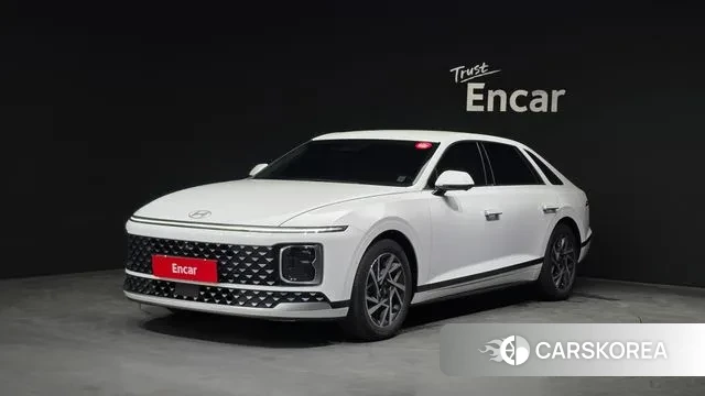 Hyundai Grandeur (GN7) 2023 Белый из Кореи