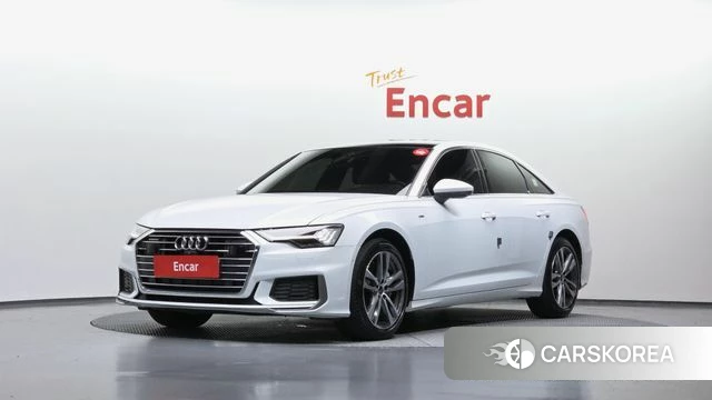 Audi A6 (C8) 2023 Белый из Кореи