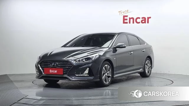 Hyundai Sonata New Rise Hybrid 2018 Серый из Кореи