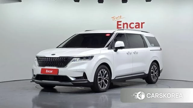 Kia Carnival 4th generation 2021 Белый из Кореи
