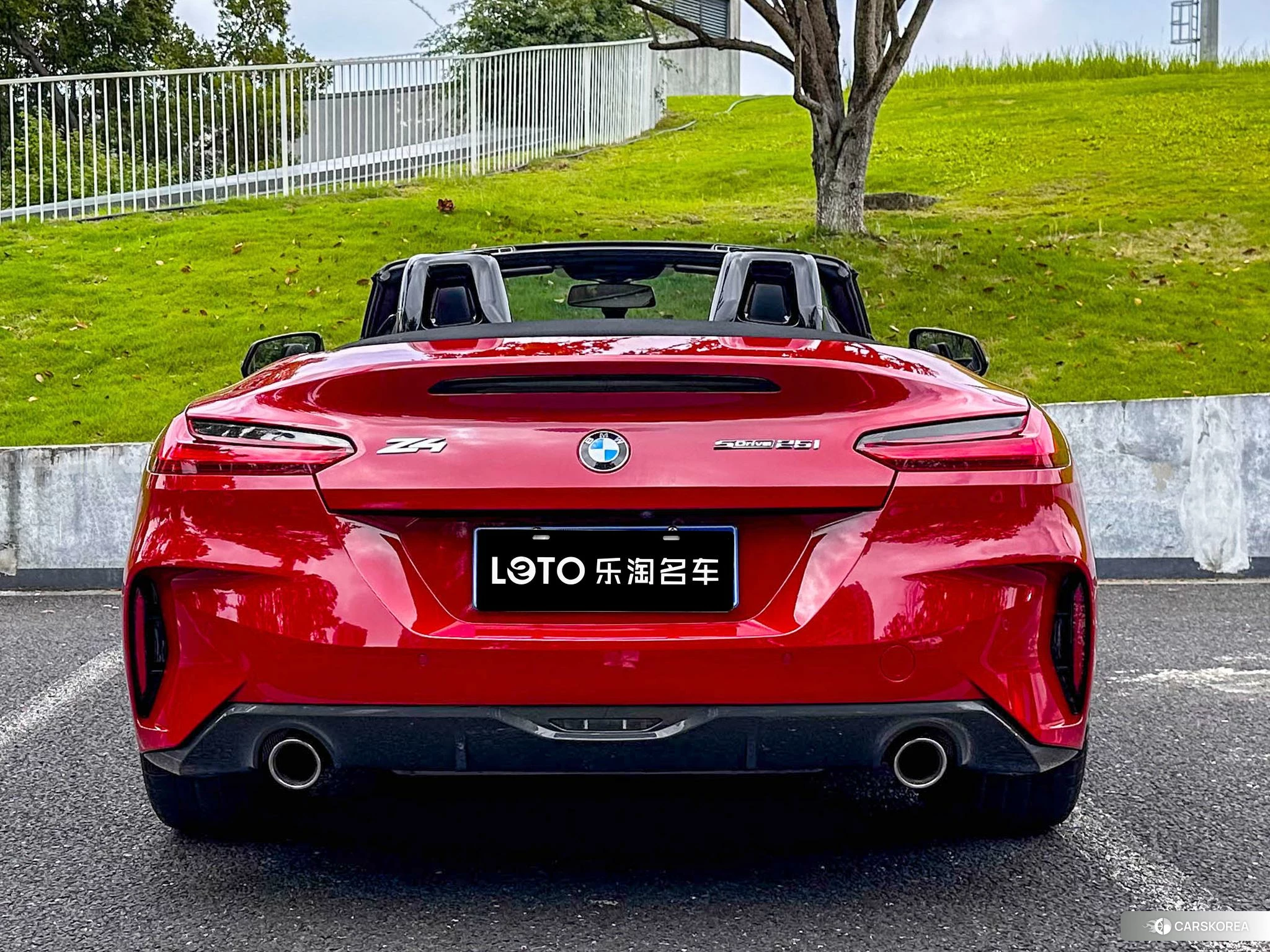 BMW Z4 2021 Красный из Китая