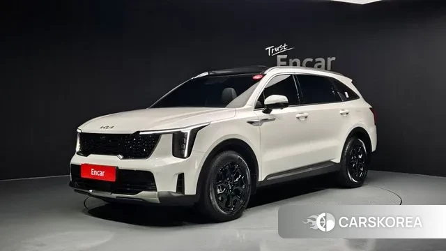Kia The New Sorento 4th Generation 2023 Белый из Кореи