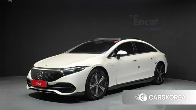 Mercedes-Benz EQS V297 2022 Белый из Кореи