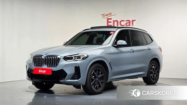 BMW X3 (G01) 2024 Светло-серебряный цвет из Кореи