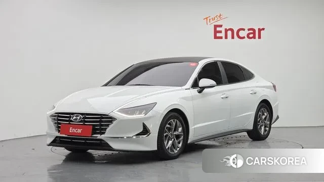 Hyundai Sonata (DN8) 2020 Белый из Кореи