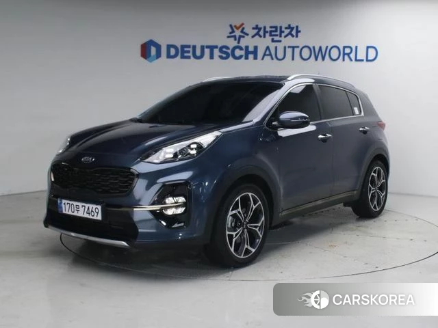 Kia Sportage The Bold 2019 Синий из Кореи