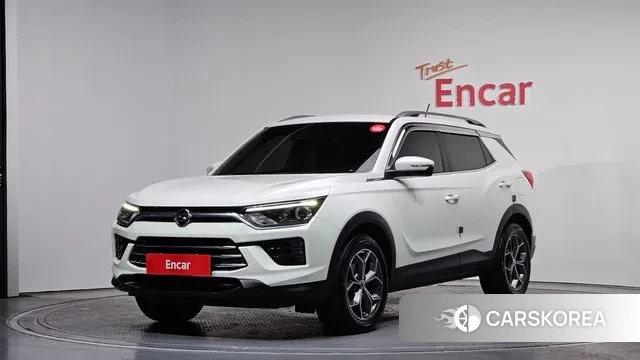 Ssangyong Beautiful Korando 2021 Белый из Кореи