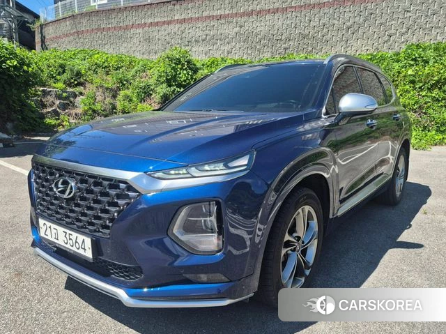 Hyundai Santa Fe TM 2018 Синий из Кореи