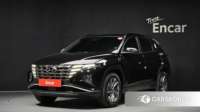 Hyundai Tucson Hybrid (NX4) 2023 Черный из Кореи