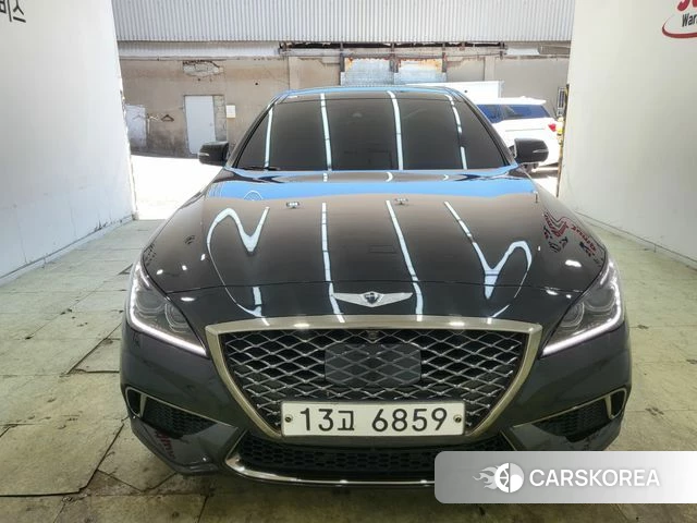 Genesis G80 2018 Черный из Кореи