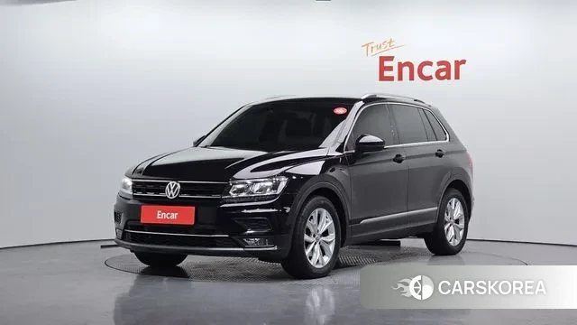 Volkswagen Tiguan second Generation 2018 Черный из Кореи