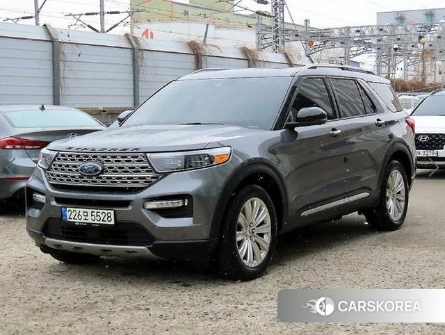 Ford Explorer 6th Generation 2021 Серый из Кореи