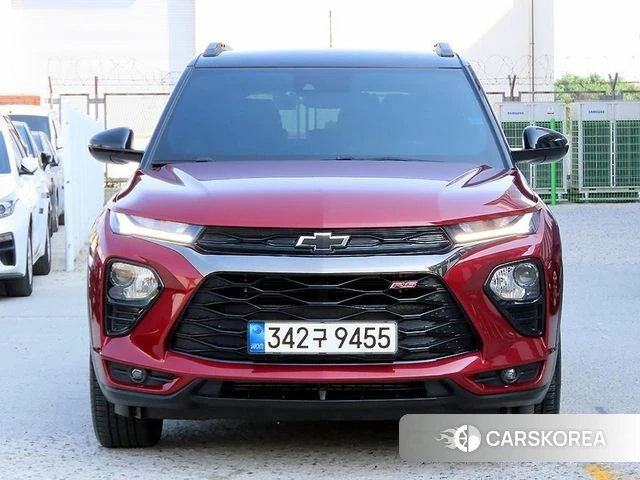 Chevrolet (GM Daewoo) Trailblazer 2022 Красный из Кореи