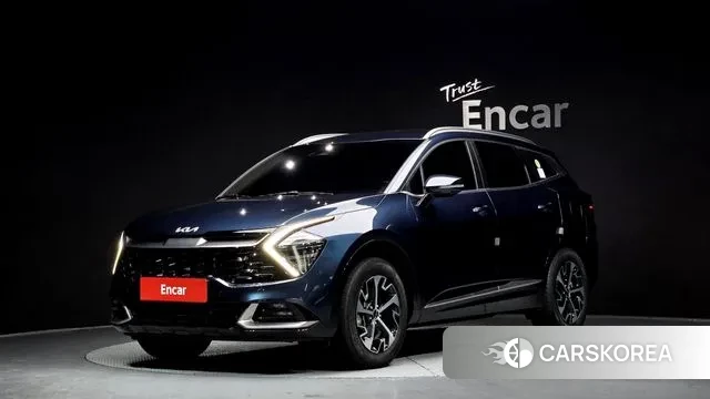 Kia Sportage 5th Generation Hybrid 2022 Синий из Кореи