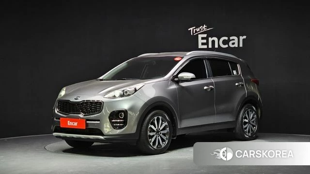Kia Sportage 4th Generation 2018 Серый из Кореи