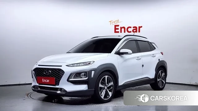 Hyundai Kona 2018 Белый из Кореи