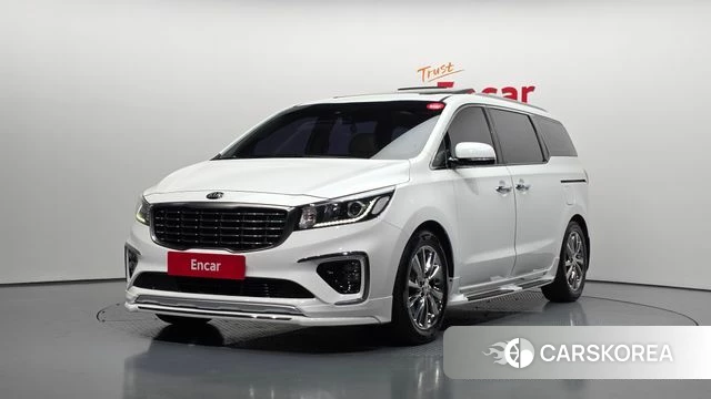 Kia The New Carnival 2018 Белый из Кореи
